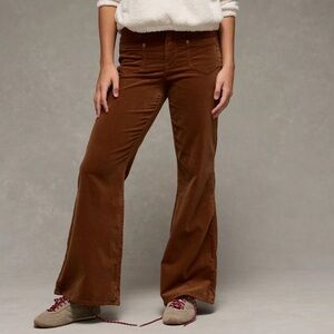 American Eagle High Waisted Corduroy Flare Pant
